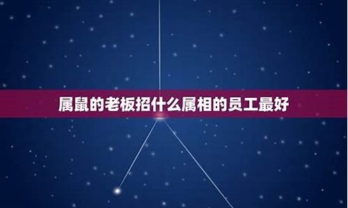 属鼠的大老板_属鼠的老板招什么属相的员工好